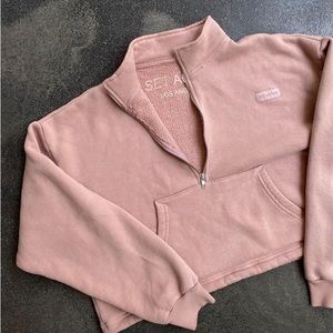 Set Active Half Zip - Amethyst